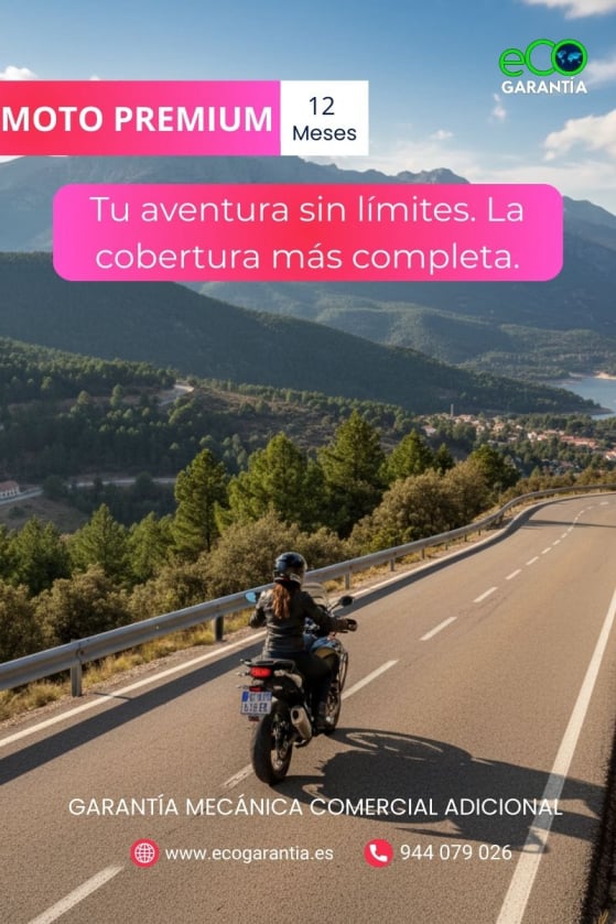 Garantía mecánica para motos premium